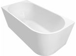 Tibera L Vasca Ad Angolo 140X70Cm, Bianco