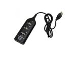 Esperanza EA116 Interface Hub 480 Mbit/S Black