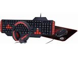 Gembird Gembird GGS-UMG4-02 Tastiera Mouse Incluso Gaming Usb Qwerty Us English Nero