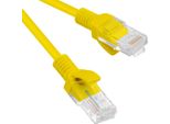 Lanberg PCU5-10CC-0025-Y, 0,25 M, Cat5E, U/Utp (Utp), RJ-45, RJ-45, ŽLutá