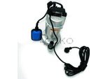Geko G81405 - Pompa Sommersa Con Galleggiante, Colore Argento