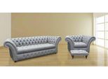 Set Di Divani Chesterfield Divano Tappezzeria Design Tessile Sgabello