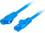 Lanberg S/Ftp Cavo Patch Cat.6A 1M Lszh Cca Fluke Passato Blu