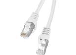 Lanberg PCF6-10CC-0050-W, 0,5 M, Cat6, F/Utp (Ftp), RJ-45, RJ-45, BíLá