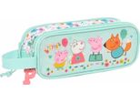 Marsupio Doppio Multiuso Peppa Pig Cosy Corner Azzurro (21 X 8 X 6 Cm)