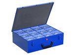 Valigetta Metallica Per Minuteria Europlus Pro M 44XH-12L Blu