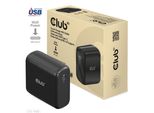 Club3D CLUB3D Caricabatterie Da Viaggio 100 Watt Tecnologia Gan, USB-IF Tid, Porta Singola Usb Type-C, Supporto Power Delivery (Pd) 3.0