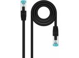 Rj45 Cat7 S/Ftp Cu Lszh 0,3 M Nero Nanocable 10.20.1700-L30-Bk