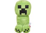 Mattel Minecraft - Peluche Creeper, Circa 21 Cm, Morbido, Regalo Da Collezione Per I Fan, Giocattolo A Partire Da 3 Anni HBN40