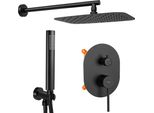 Set Doccia Da Incasso Rea Oval Black Box