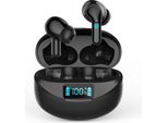 Inf Cuffie Wireless - Cuffie Sportive Bluetooth 5.3 Nero