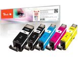 Peach PI100-152 Peach Patrone Canon PG-520/CLI-521 Multipack Bk,C,M,Y Rigenerato