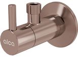Alcadrain Eckventil Mit Einem Filter 1/2"×3/8"", Red Gold-Matt GebüRstet"