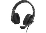 Hama "HS-P350 V2"" - Headset - OhrumschließEnd - Kabelgebunden - 3,5 Mm Stecker - Schwarz"