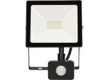 Proiettore Led Alled Con Sensore Di Movimento Pir 30W 4000K 2300Lm IP44 Nero FL/R-2