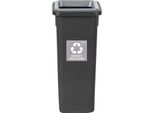 Igotrend, 714005 Cestino Differenziato 20 L, Fit Bin Nero/Grigio