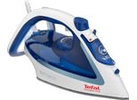 Tefal Easygliss 2 FV5736E0 Ferro Da Stiro A Secco E A Vapore Durilium Airglide Piastra 2500 W Blu - Bianco (Fv 5736)