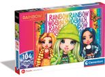Clementoni - 20342 - Puzzle Supercolor Alto Arcobaleno Brillante - Puzzle Con 104 Pezzi - Puzzle Per Bambini Dai 6 Anni, Italy