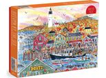 Galison Puzzle Autunno Al Mare 1000 Pezzi
