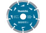 Makita Disco Diamantato 125 X 22,23 Mm Segmentato - 125 Mm - 22,23 Mm