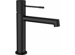 Sapho Solaria - Miscelatore Per Lavabo, Nero Opaco WD002B