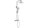 Sapho Solaria - Set Doccia Con Termostatico, 5 Getti, Cromo WD139