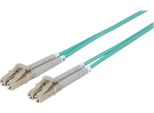 Intellinet Lwl Anschlusskabel Lc/Lc 5M Multimode OM3 Aqua