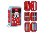 Set Completo Di 44 Pezzi Per L'astuccio Di Topolino Per La Scuola E La Casa