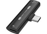 Inf Adattatore Per Cuffie Da USB-C A 3,5 Mm Nero