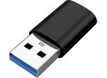 Inf Adattatore Da Usb 3.0 (Maschio) A USB-C (Femmina). Nero