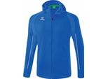Erima Liga Star Giacca Da Allenamento Con Cappuccio Da Bambino - New Royal / Bianco