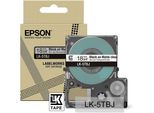 Epson C53S672066 Epson Schriftband Lk LK-5TBJ C53S672066, 18 Mm Schwarz Auf Transparent