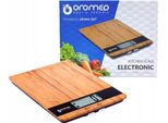 Bilancia Da Cucina In Bambù ORO-KITCHEN Scale Black