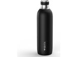 Brita Sodatrio Bottiglia In Acciaio Inox Nero Grande