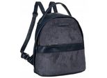 David Jones | Zaino Da Donna Piccolo E Pratico, In Ecopelle, Blu, 25X26X12 Cm