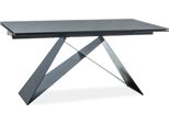 Tavolo Da Pranzo Pieghevole Vidor 1 - 160X90, Nero