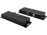 Exsys EX-1188HMS-3 Hub Di Interfaccia Usb 3.2 Gen 1 (3.1 Gen 1) Tipo-B 5000 Mbit/S Nero (EX-1188HMS-3)