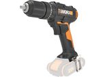 Avvitatore A Impulsi A Batteria Worx WX370.9, 20V, Senza Batteria E Caricabatterie