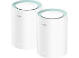 Cudy M1300 2-PACK Sistema Wi-Fi A Rete A Doppia Banda (2,4 Ghz / 5 Ghz) Wi-Fi 5 (802.11Ac) Bianco 1 Interno