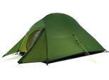 Naturehike Cloud-Up Tenda Ultraleggera Per 1 Persona Impermeabile A Doppio Strato Per Campeggio (20D Verde Foresta Aggiornamento)