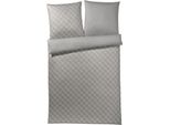 Joop! Set Di Lenzuola In Raso Mako Fiordaliso Gradiant Colore Sabbia Dimensioni 140X200+70X90Cm