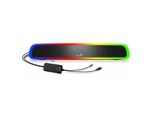 Genius Usb Soundbar 200BT, Altoparlante, Soundbar, 4W, Retroilluminazione Rgb, Bluetooth, Jack 3,5 Mm, Usb, Nero
