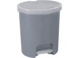 Cestino Per Rifiuti Con Pedale 25 L Grigio 175923...