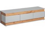 Tavolo Tv Mira - Grigio Perla / Rovere Artigianale