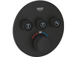 Grohe Termostato Grohtherm Smartcontrol Fertigmontageset Phantom Nero