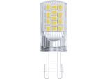 Emos G9 Led, 4W In Sostituzione Della Lampadina Da 40W, Pin Jc, Luminosità 470 Lm, Bianco Caldo 3000 Kelvin, Durata 30000 H