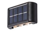 Lampada Solare Da Parete Per Esterni Led 1,2W Kangton Nero 77024 Rabalux