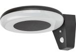 Lampada Da Parete Solare Con Sensore Di Movimento Led 4W Certovo Nero 77010 Rabalux