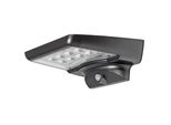 Lampada Solare Da Parete Per Esterni Con Sensore Led 4W Mosella Nero 77014 Rabalux
