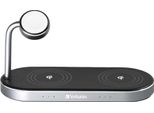 Verbatim 49557 Verbatim WCS-03 3In1 Qi Mfi Dual Wireless Apple Charger Al Dettaglio